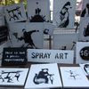 PSA: That Sidewalk Banksy Stencil Stand Is NOT Selling Authentic Banksy Stencils